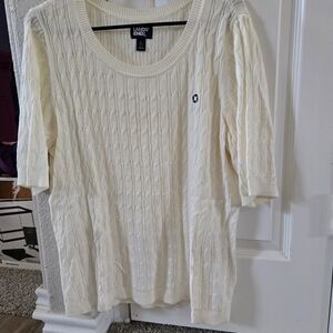 Women's Chase Cream Cable Knit Sweater